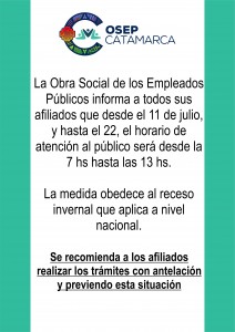 Cambio de horario